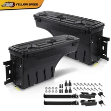 Truck Bed Storage Tool Box Swing Case Left & Right Side  Fit For 97-14 Ford F150