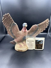 Austin Nichols Vntg 1979 #1 Wild Turkey Lore Decanter Series 2 Ceramic