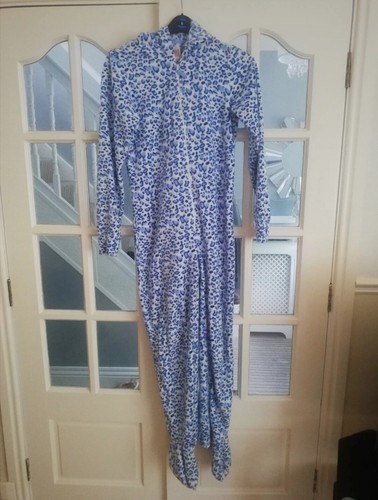 Blue Leopard Print One Piece EBay