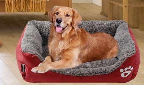 Extra Large Waterproof Warm Soft Fleece Dog Cat Bed Puppy Pets Basket Mat House - Picture 15 of 29