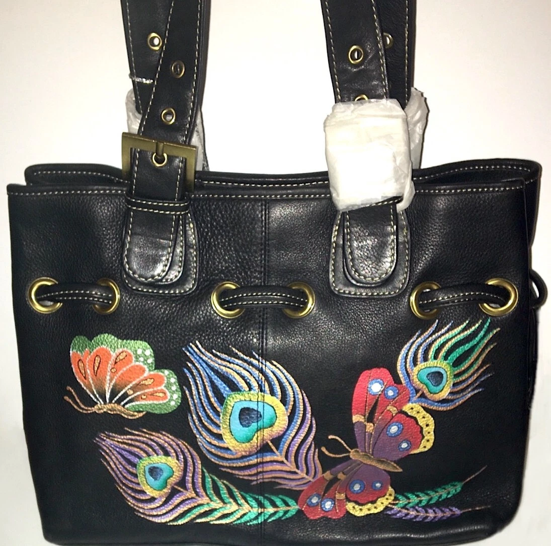 Hand painted handbags clearance sale