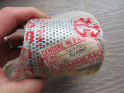Kawasaki NOS 16099-002 Oil Filter Element Z1 KZ KZ1300 KZ1000
