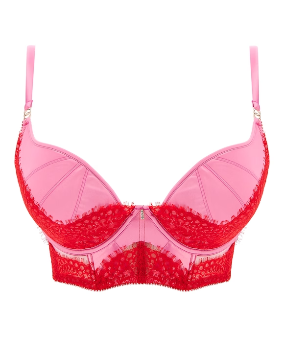 B-NEW Ltd Edition RARE ANN SUMMERS WEDDING LINGERIE LACE Diamonte BRA SOLD-OUT