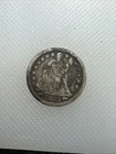 1853 Seated Liberty Dime TJ