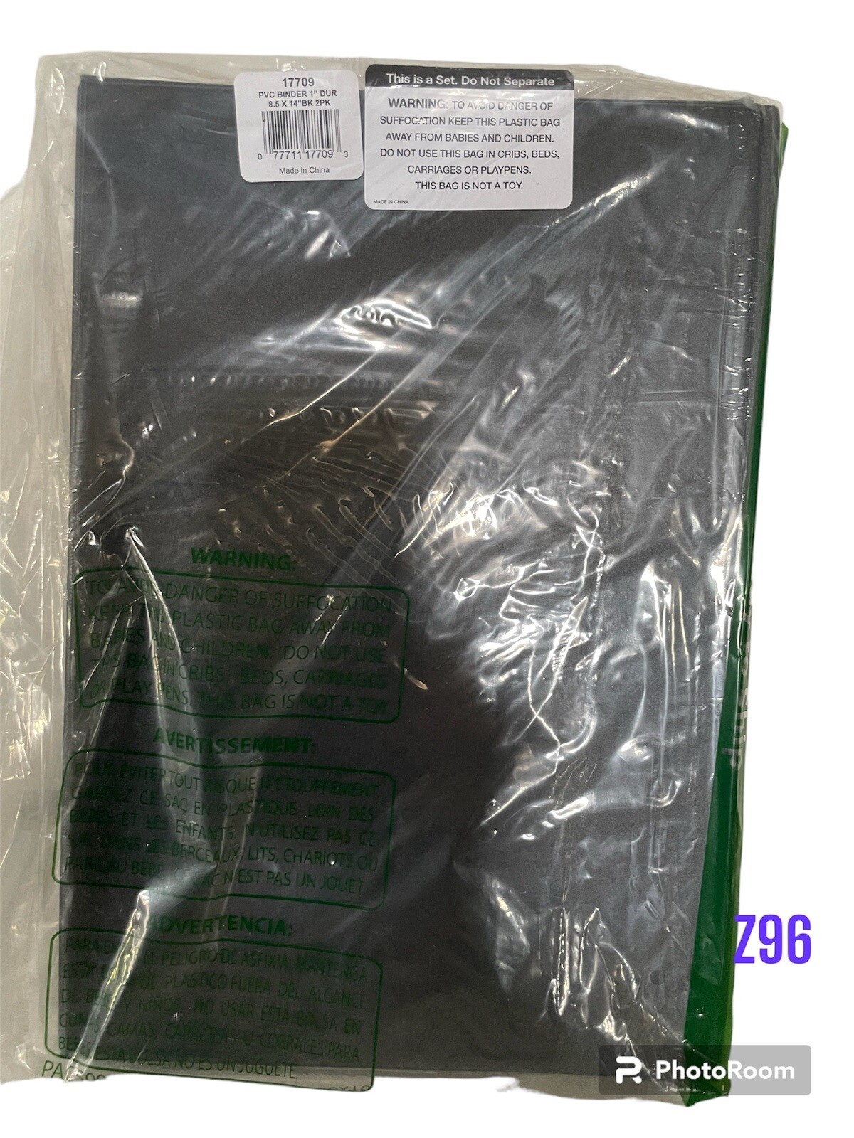 Avery LegalSize Durable 3 Ring Binders 1" Round Rings Holds 8.5" x 14