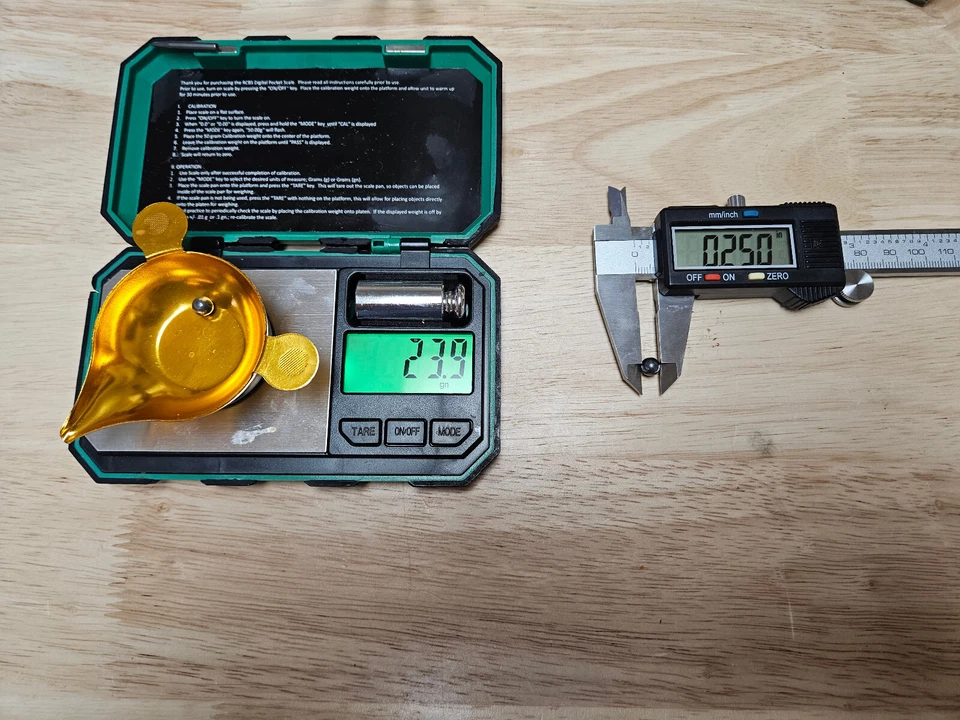 Paquete de muestra de pellets de bola redonda de plomo blando swaged .22 .25 cal 75 ea 150 total Foto 2 de 3