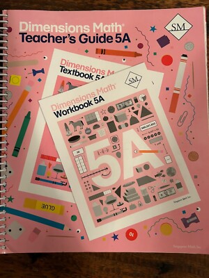 Dimensions Math Teacher's Guide 5A (spiral 2020)