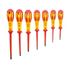 CK T49193D Dextro 7 Piece VDE Insulated Screwdriver Set Slotted/Pozi