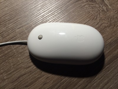 Apple Mighty Mouse Maus kabelgebunden Repariert Generalüberholt WIE NEU, TOP!!!
