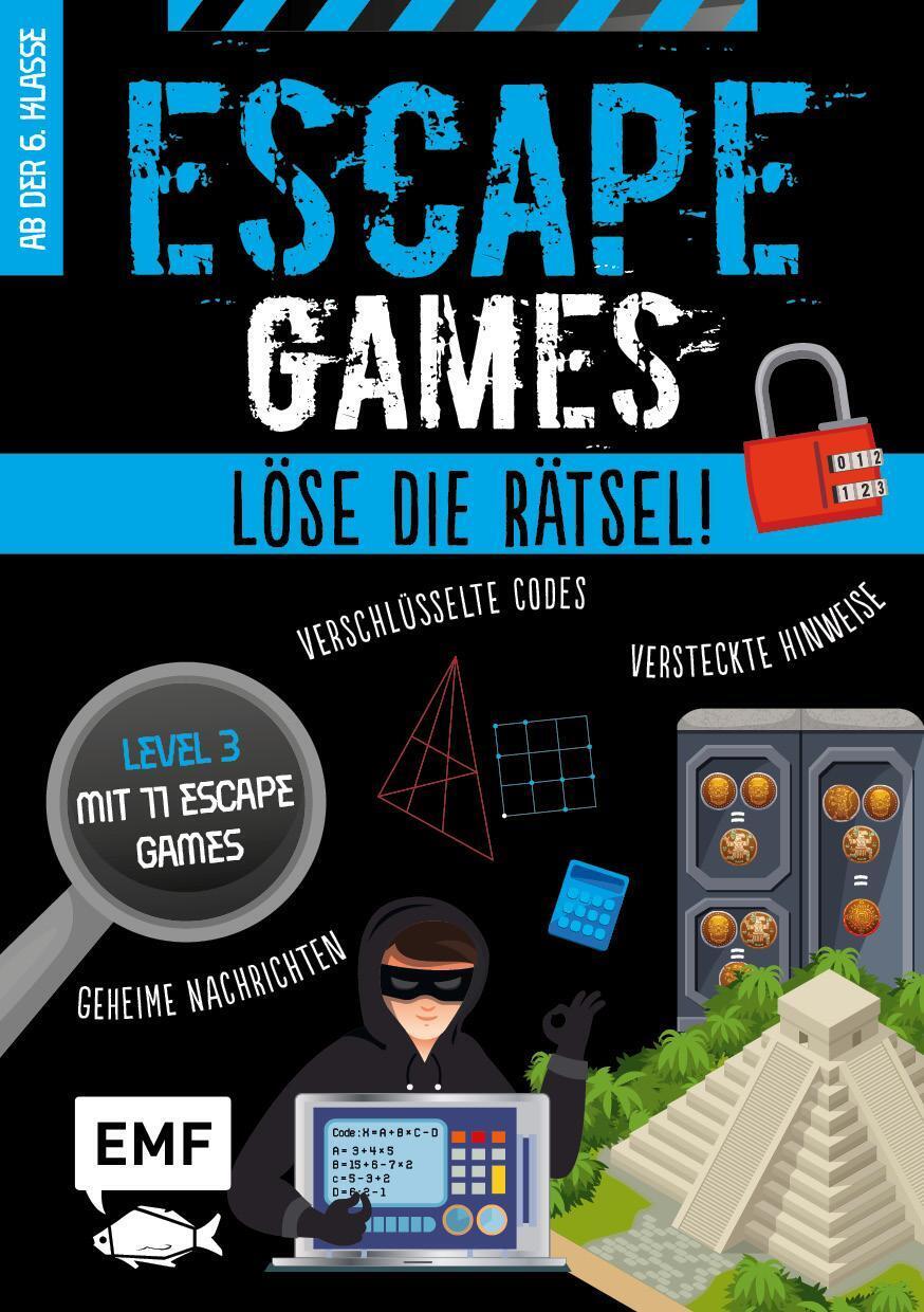 Thumbnail - Escape Games Level 3 (blau) - Löse Die Rätsel - 11 Escape Games Ab Der
