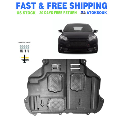 For 2013-2018 Ford Focus ST Under Engine Lower Cover Splash Shield Mud Guard