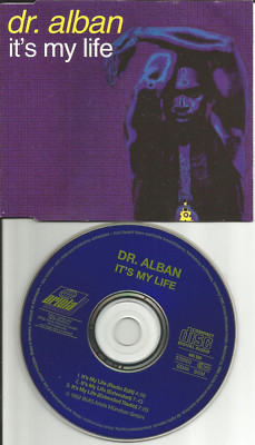 DR. ALBAN It s My Life w/ RARE EDIT & 2 EXTENDED TRX Europe CD Single USA seller