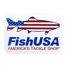 FishUSA Salmon Stars & Stripes Decal 207255