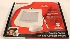 comp usa graphic tablet with pen and cordless mouse