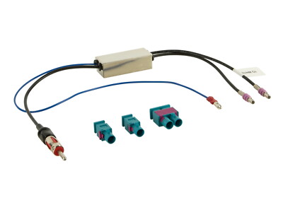 VW Scirocco 3 13 Sharan 2 7N Touran 1 doppel 2 Antennen Adapter ECHTES DIVERSITY