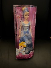 Disney Sparkling Princess Cinderella 12" Doll Mattel NEW