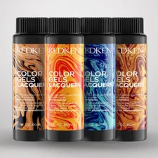 REDKEN Color Gels Lacquers Permanent Liquid Color 2 oz ** Choose any Shade**