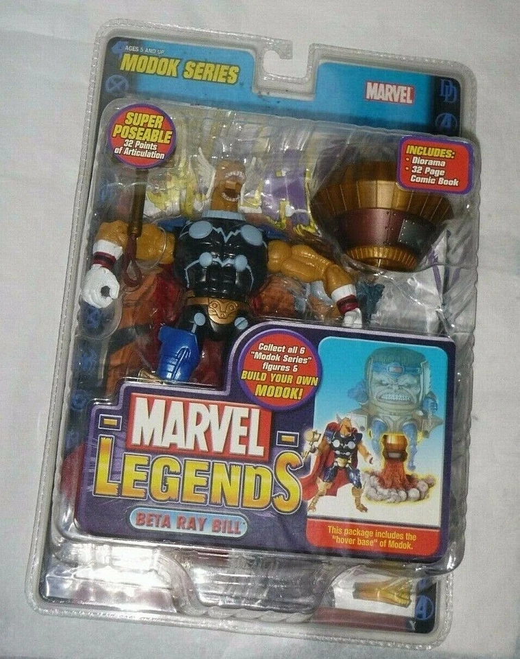 MARVEL LEGENDS BAF MODOK CABALLERO LUNA DESTRUCTOR BETA RAY BILL AVISPA IRON MAN MARVE Foto 3 de 4