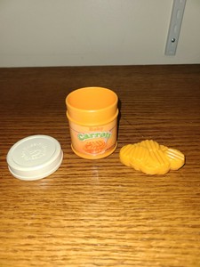 Vintage Fisher Price Fun w// Food CARROTS REPLACEMENT from Baby/'s Mealtime Set