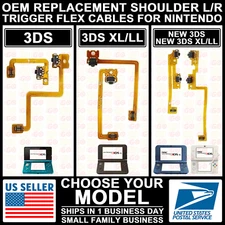OEM Shoulder Trigger Button Left Right Flex Cable for Nintendo New/3DS/XL/LL