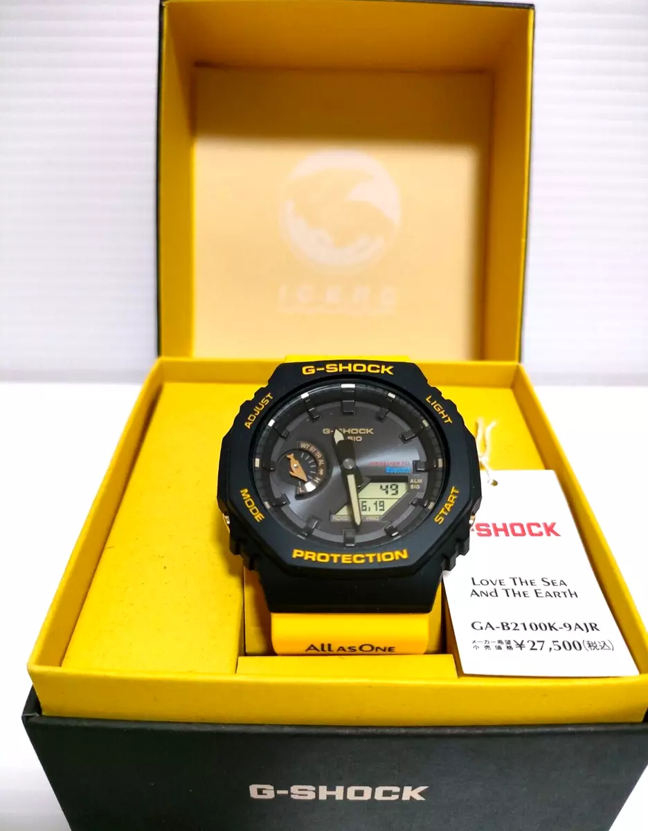 CASIO G-SHOCK GA-B2100K-9AJR Icerc Collaboration Love The Sea And The Earth  2023