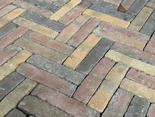 Wienerberger Pflasterklinker Klinker-Waaltjes herbstbunt 20x5x6 getrommelt