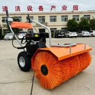 6.5HP Gasoline Snow Sweeper, 31.5" Width, 196cc Engine, 5F/2R Gears