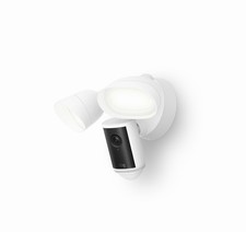 Ring Floodlight Cam Pro Wired 2nd Gen Newest Model Retinal 4K - White - SEALED
