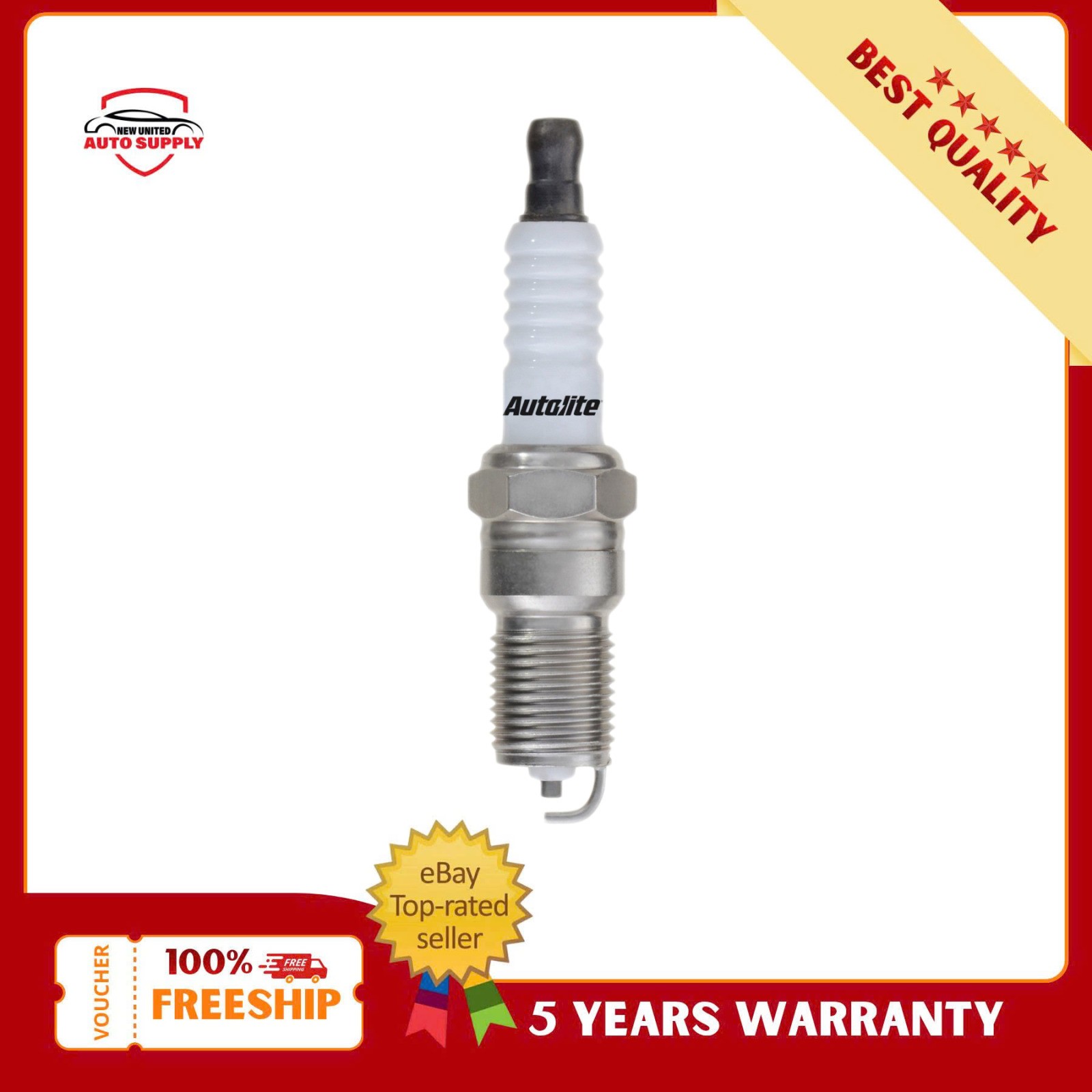 4 PSC Autolite app105 Platinum Spark Plug for 1991-1996 Ford Explorer Ranger
