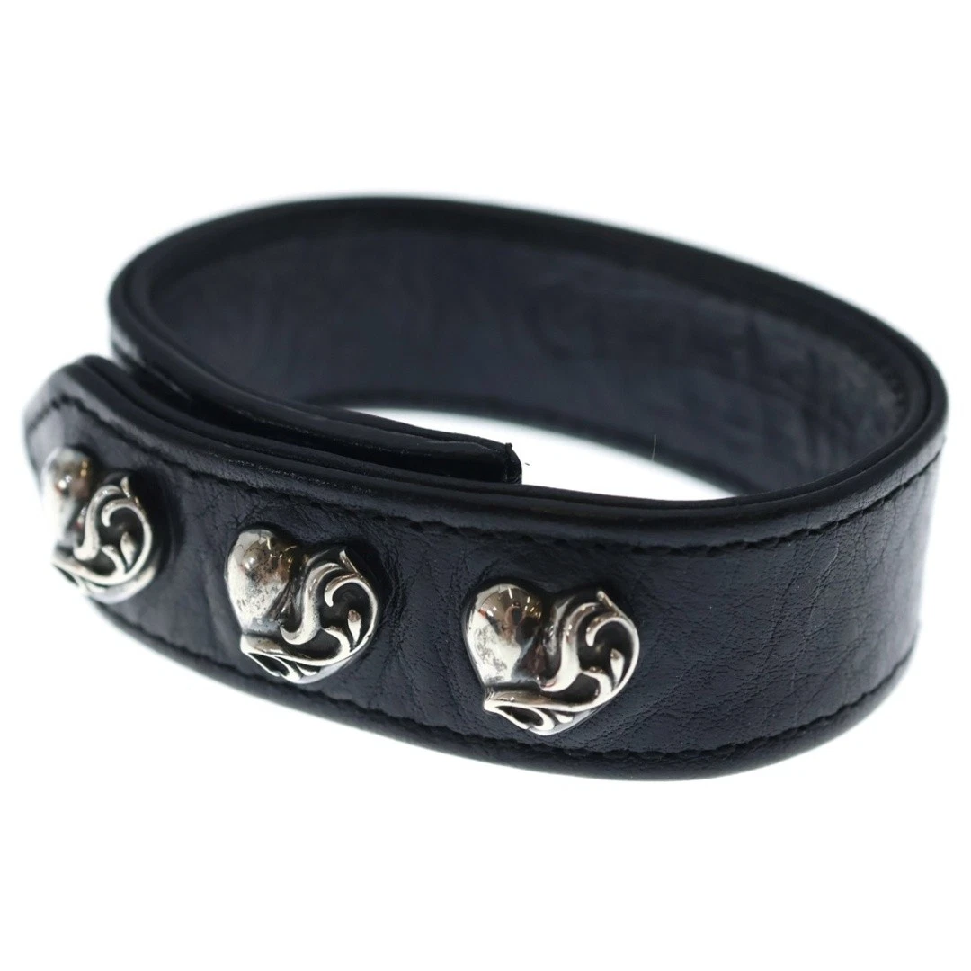 Chrome Hearts Leather Fashion Bracelets for sale | eBay