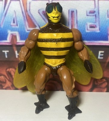 Buzz Off Vintage 1984 Masters Of The Universe Figure Hong Kong  MOTU G2 038F