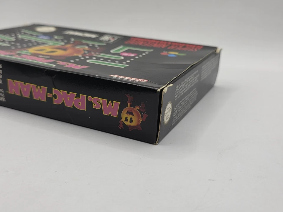 Ms. Pac-Man Super Nintendo SNES Complete + Manual CIB - PAL - TESTED ✅️ - Image 4 of 4
