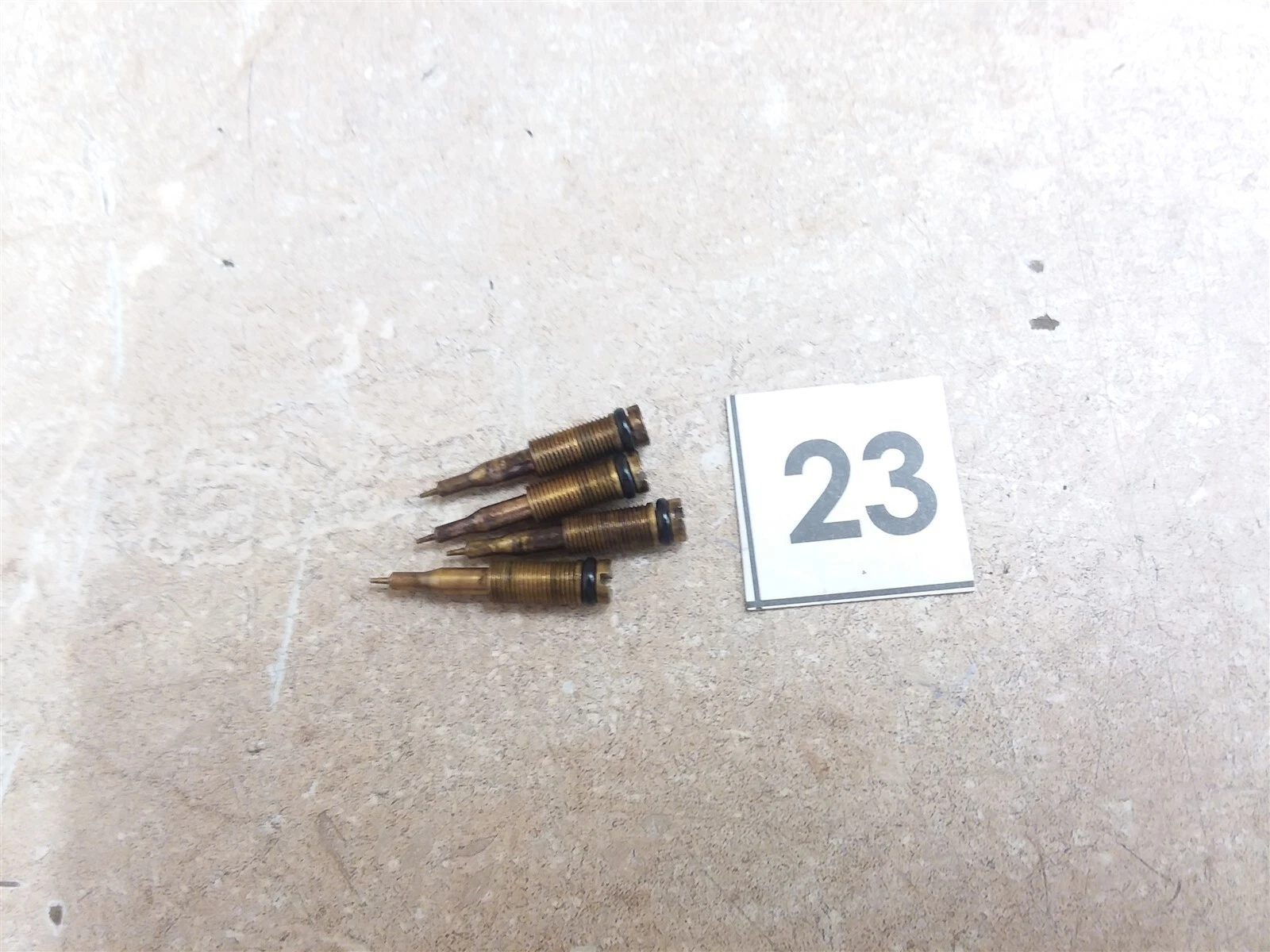 Kawasaki KZ1000-P Carb Mixture Screws 1986 1987 1988 1989 1990 #23 UO AP-367