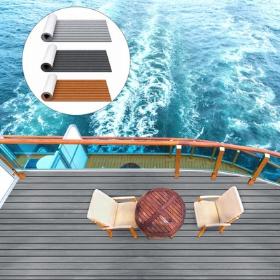 Bodenbelag Matte Teak EVA Schaum Deck Teppich Boot Yacht Selbstklebend Cockpit
