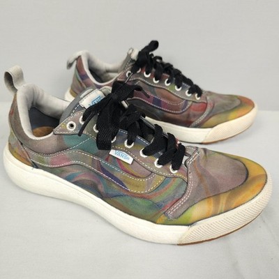 Vans Ultrarange Exo Chris Johanson Shoes Men Size 9 Tie Dye Canvas Ultracush