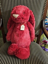 Bashful Luxe Bunny Scarlett - Huge : Bashful Bunnies : Jelly Collector