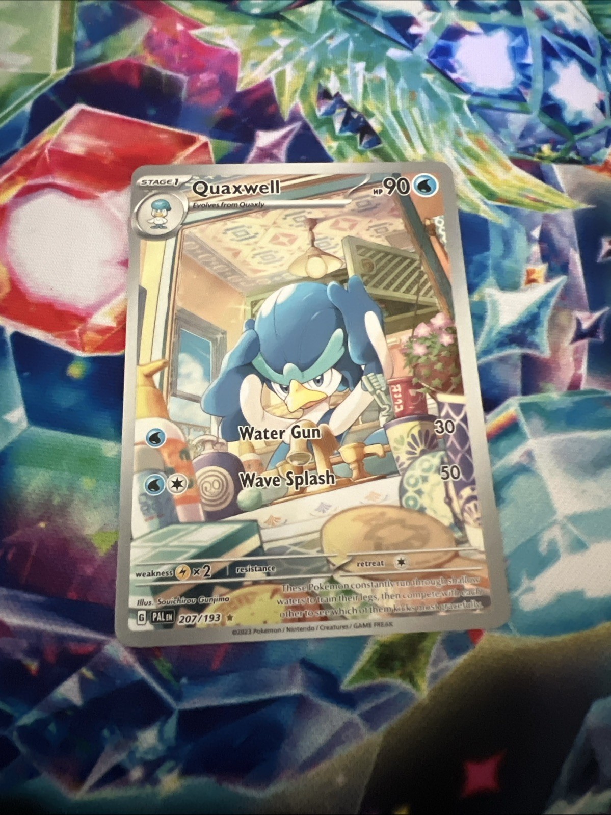Quaxwell 207/193 Sv02: Paldea Evolved Holo