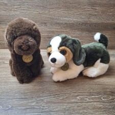 Beagle  Labrador Miyoni Tots By Aurora Plush Soft Dog Stuffed Animal Puppies