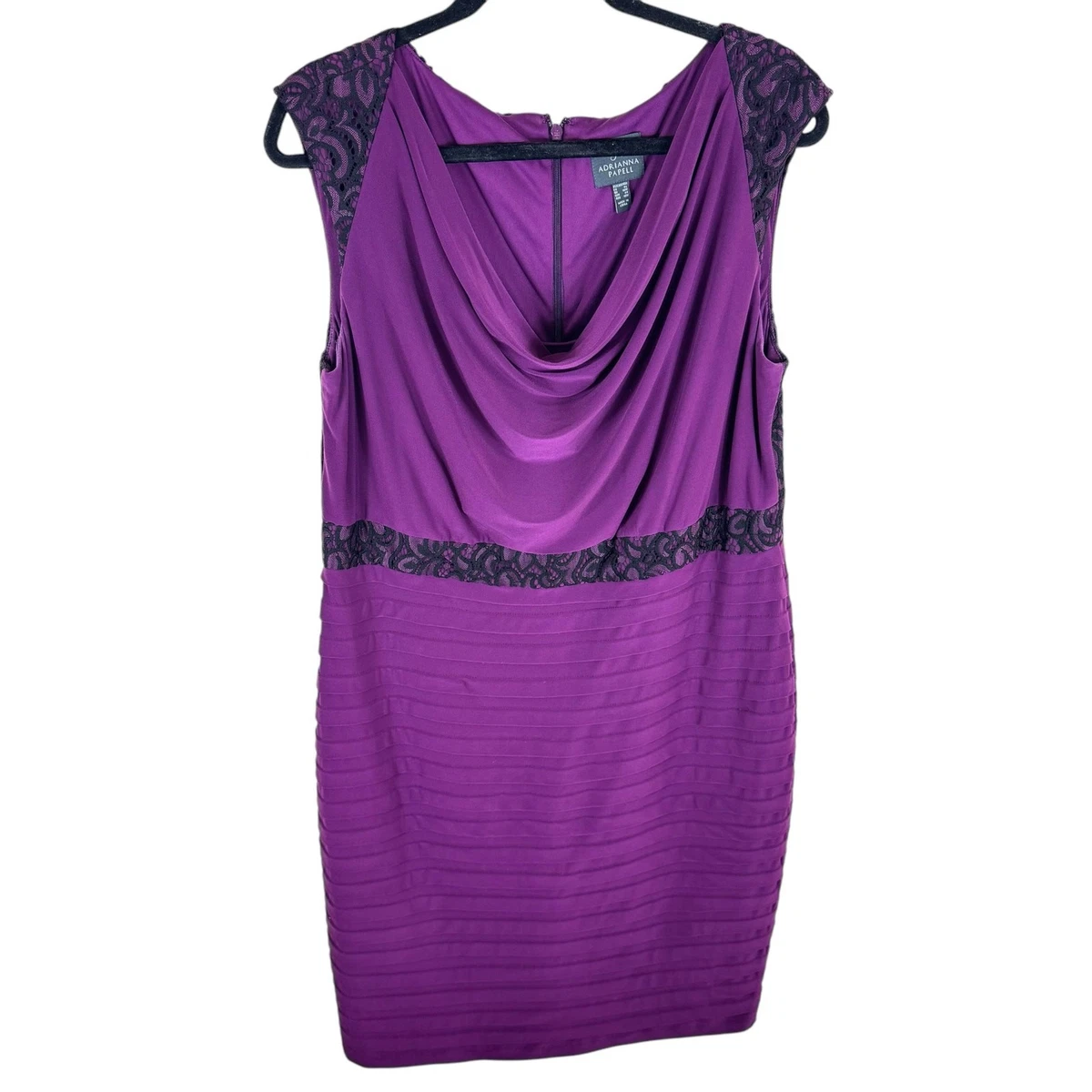 Adrianna Papell Purple Lace Dresses for Women | eBay
