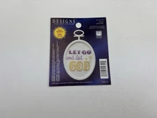 Janlynn Designs For The Needle Let Go An Let God Counted Cross Stitch Pattern 9R