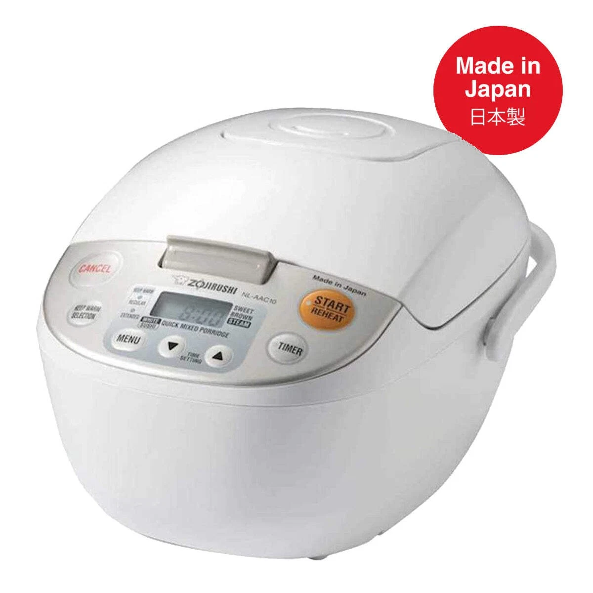 Zojirushi Fuzzy Logic Rice Cooker | NL-AAQ Series (1.0L / 1.8L) (220V UK Plug)