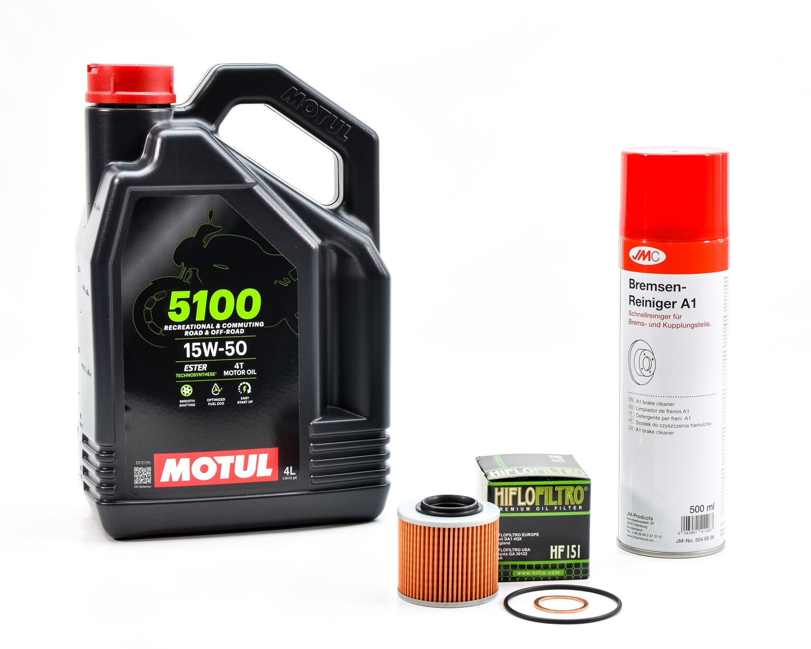 Kit vidange BMW G 650 X COUNTRY 2008 2009 filtre huile Motul 5100 15W50