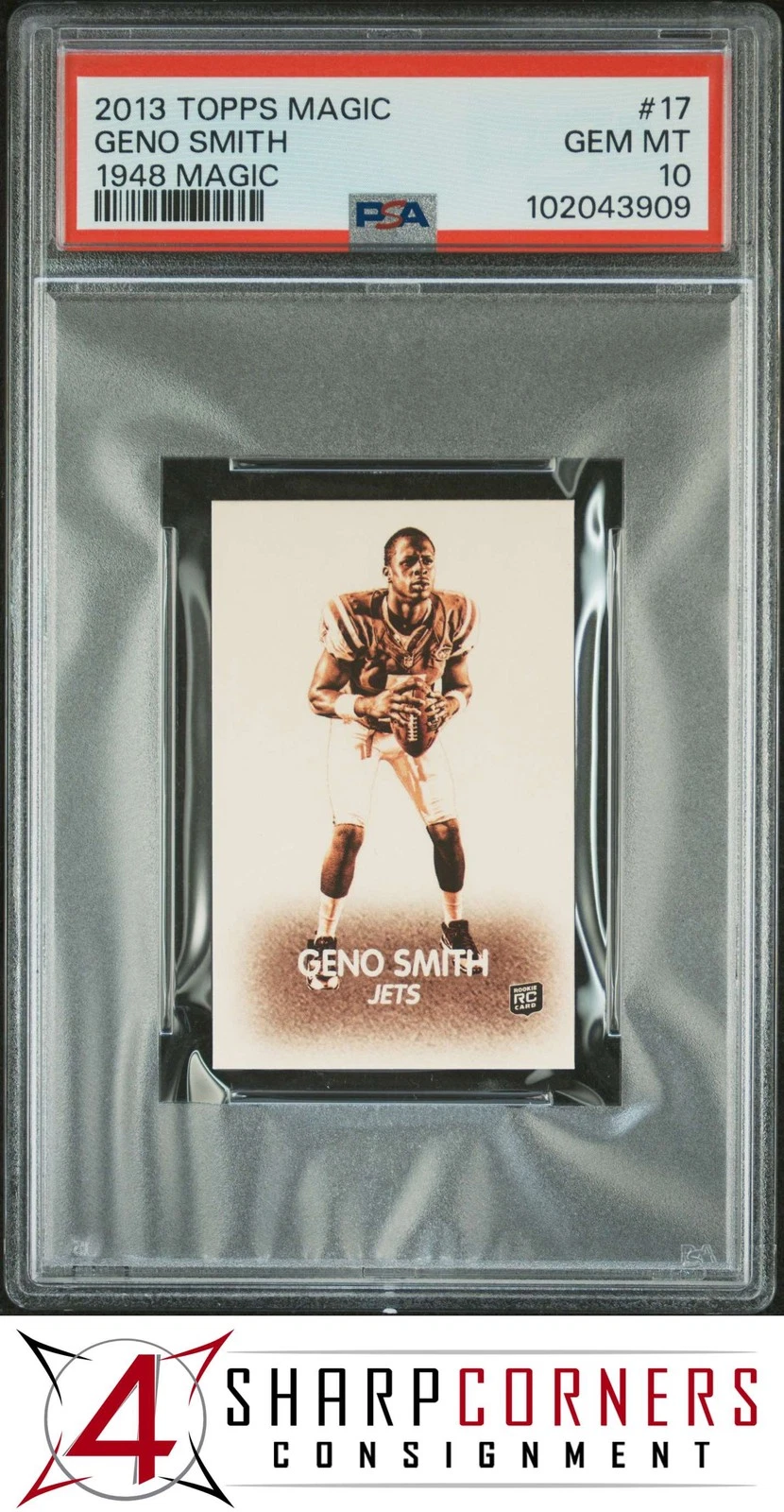Geno Smith Topps Magic 1948 Magic #17 Base