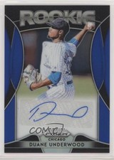 2019 Panini Prizm Rookie Auto Blue Prizm Duane Underwood #RA-DU Auto jn3