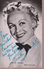 Lisette Jambel Fotografie Auf Karte 14x9 Mit Autogramm -1-