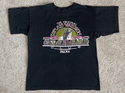Vintage Palma Spain Short Sleeve T Shirt Souvenir Memento Keepsake Medium M Med.
