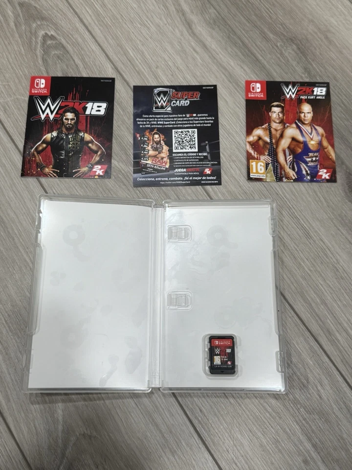 WWE 2K18 - Nintendo Switch Complete Cart - Spanish - Image 2 of 4