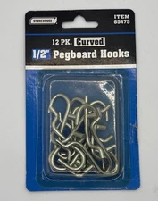 Storehouse Curved 1/2” Pegboard Hooks
