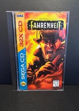 Fahrenheit (Sega 32X, 1995) Sega CD CIB Complete 2 Discs W/ Manual