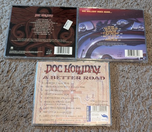 Doc Holliday 3 CD Lot A better road, Rides Again - Afbeelding 3 van 7